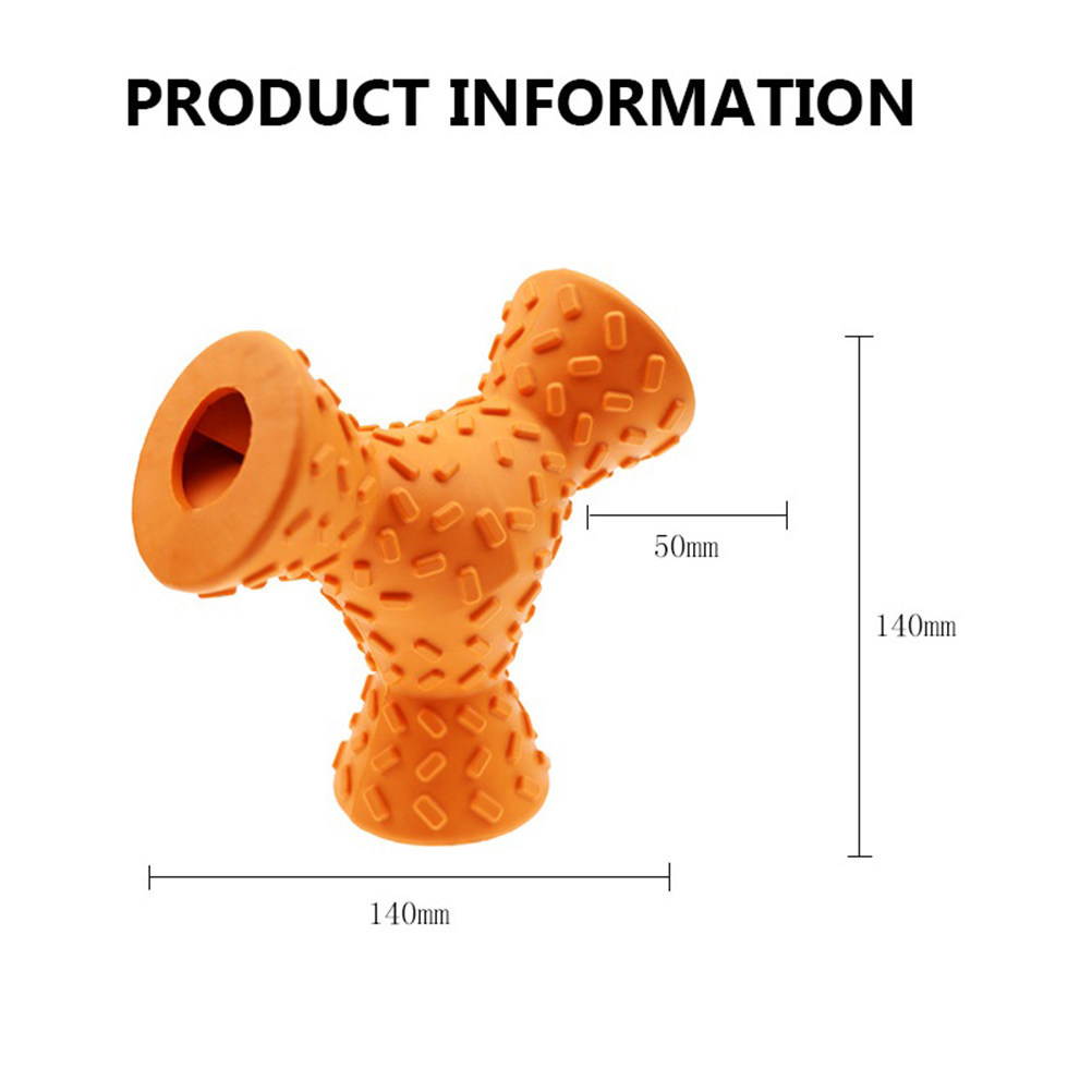 강아지용 고무 삼각형 모양 씹는 장난감 1개, 3개의  - Rubber Treat Dispensing Dog Toy 리뷰 및 가격